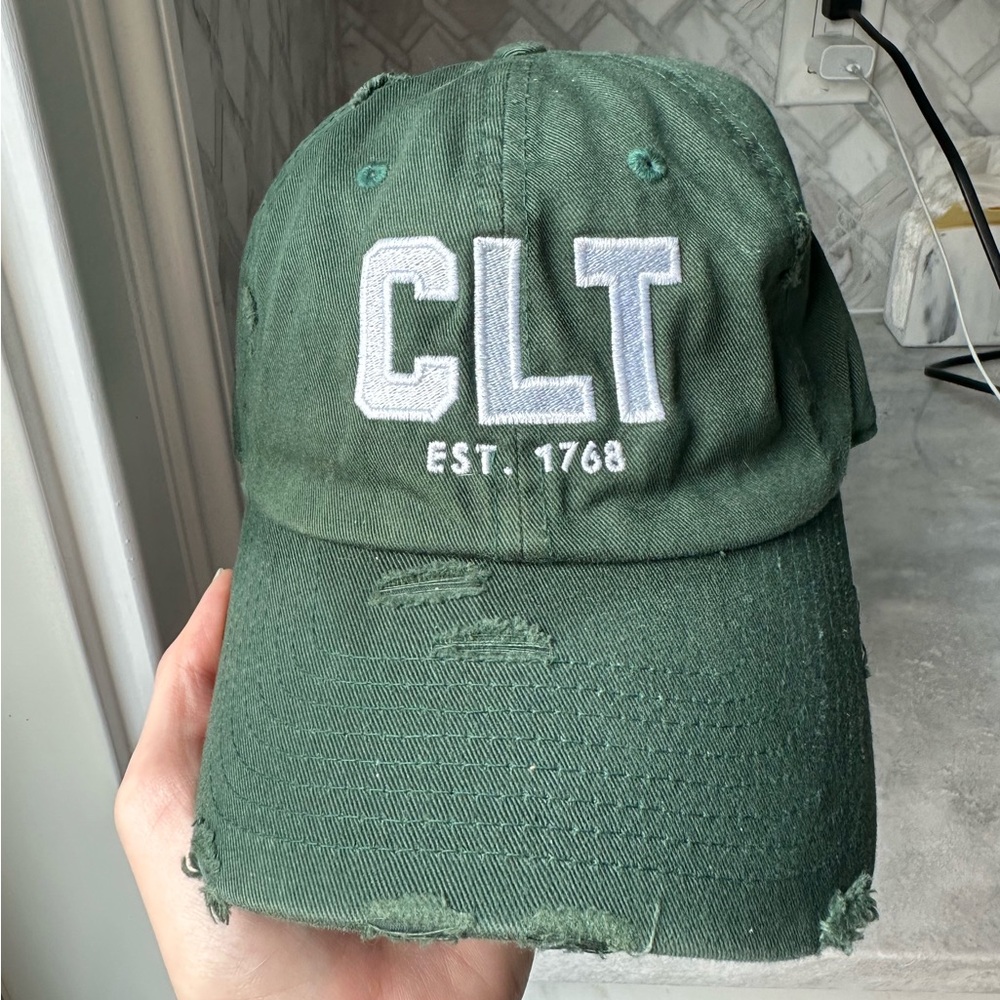 Distressed Girl Tribe Charlotte North Carolina CLT Hat